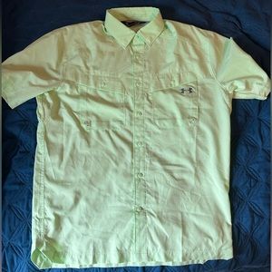 Under Armour tide chaser fishing/outdoor short sleeve button up.